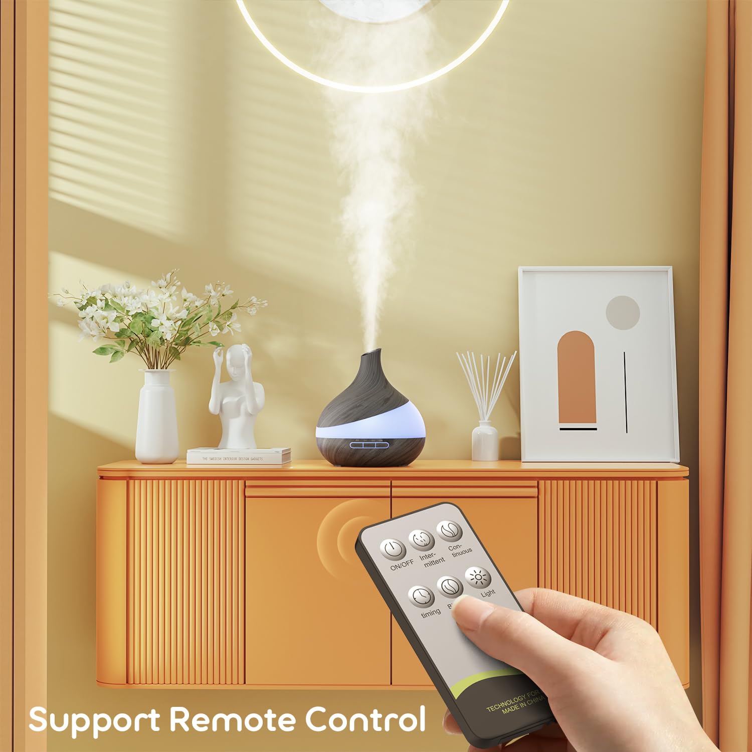 Xelthorys 500ML Essential Oil Diffuser: Aroma Diffuser